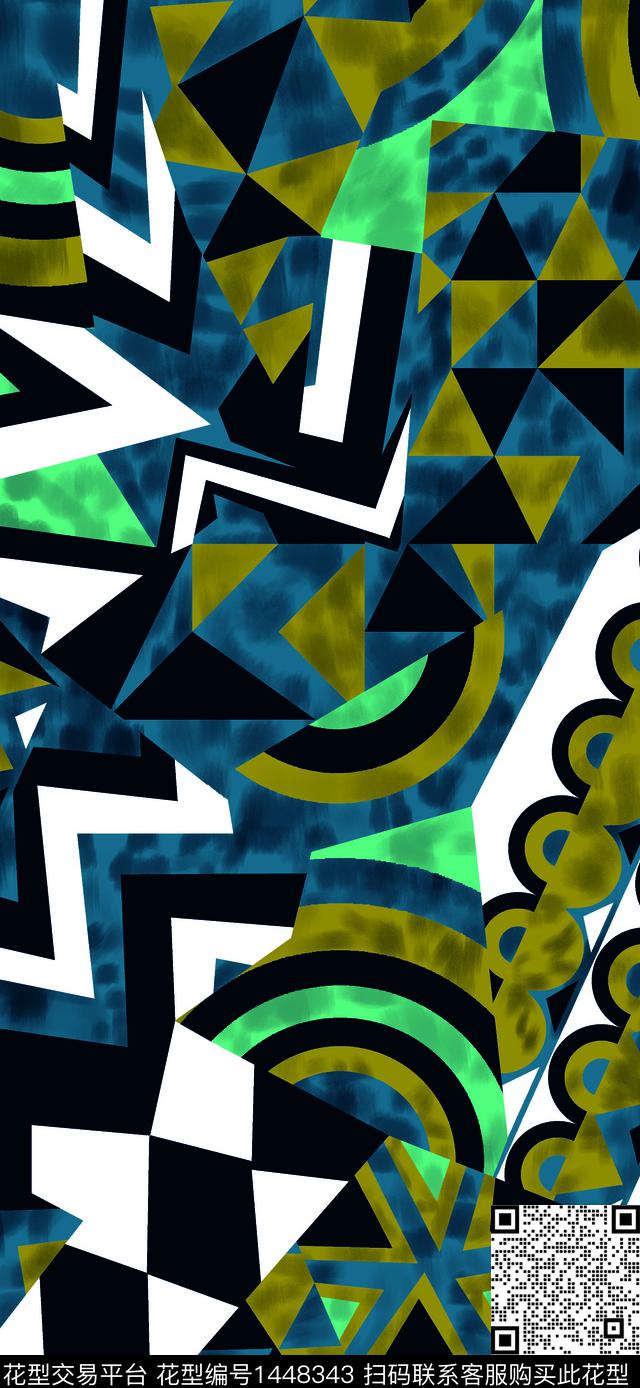 几何数码华亿平台可爱数码印花华亿平台下载（图片编号: 1448343） - 瓦栏（Walan）