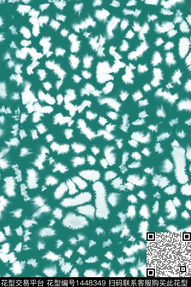 黑白华亿平台豹纹女装数码印花华亿平台下载（图片编号: 1448349） - 瓦栏（Walan）