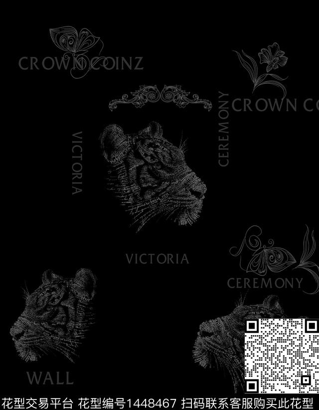 几何男装潮牌数码印花华亿平台下载（图片编号: 1448467） - 瓦栏（Walan）