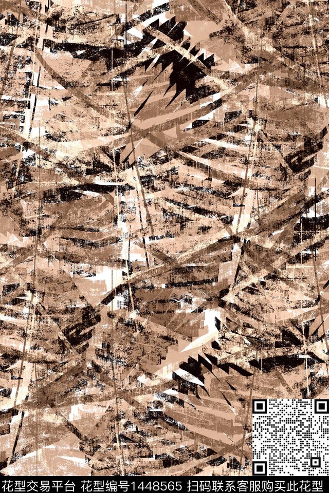 抽象男装户外家居服传统印花华亿平台下载（图片编号: 1448565） - 瓦栏（Walan）