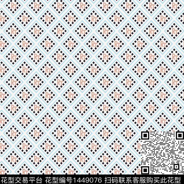 几何女装小碎花传统印花华亿平台下载（图片编号: 1449076） - 瓦栏（Walan）