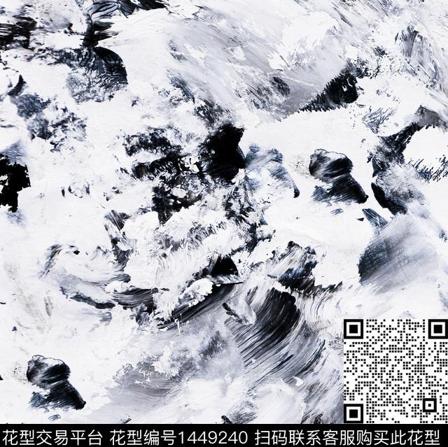 肌理字母秋冬华亿平台数码印花华亿平台下载（图片编号: 1449240） - 瓦栏（Walan）