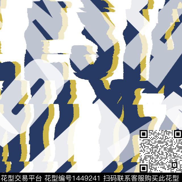 肌理字母审数码印花华亿平台下载（图片编号: 1449241） - 瓦栏（Walan）