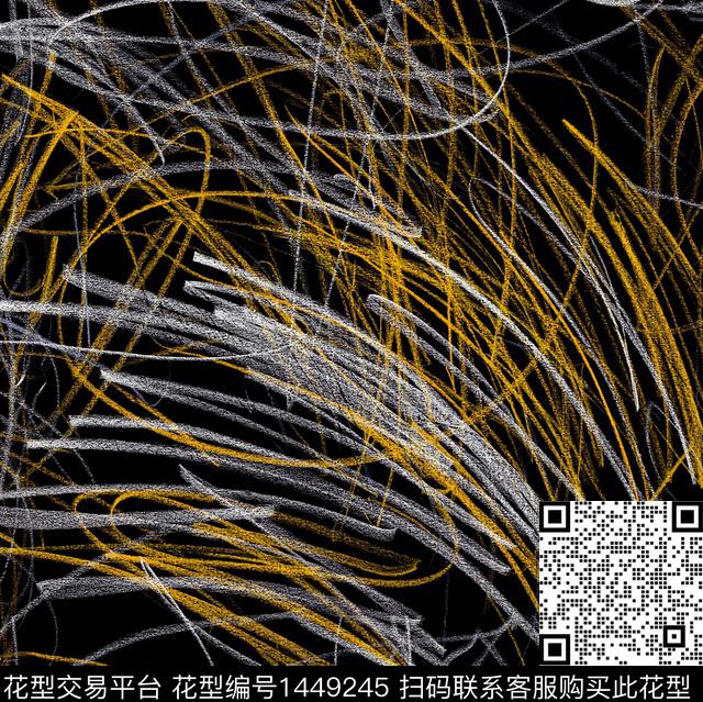 抽象审线条数码印花华亿平台下载（图片编号: 1449245） - 瓦栏（Walan）