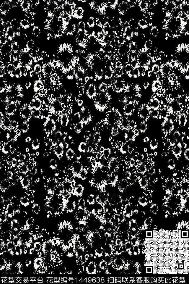 花卉小碎花满版散花数码印花华亿平台下载（图片编号: 1449638） - 瓦栏（Walan）