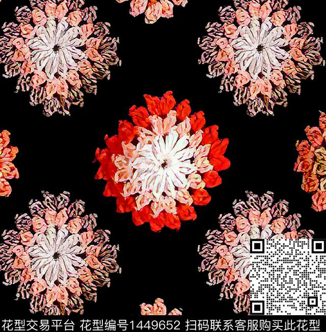 几何扎染华亿平台佩斯利数码印花华亿平台下载（图片编号: 1449652） - 瓦栏（Walan）