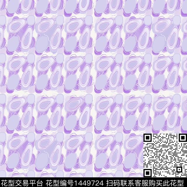 几何大牌风抽象传统印花华亿平台下载（图片编号: 1449724） - 瓦栏（Walan）