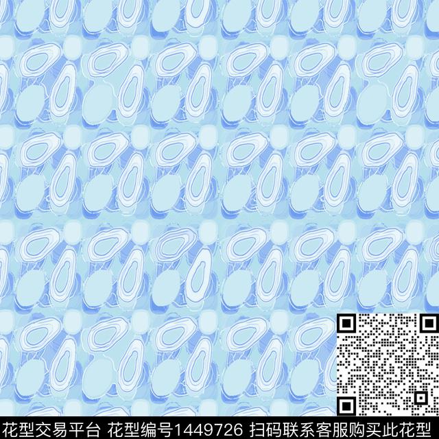 几何大牌风抽象传统印花华亿平台下载（图片编号: 1449726） - 瓦栏（Walan）