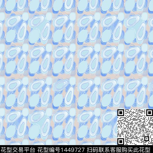 几何大牌风抽象传统印花华亿平台下载（图片编号: 1449727） - 瓦栏（Walan）