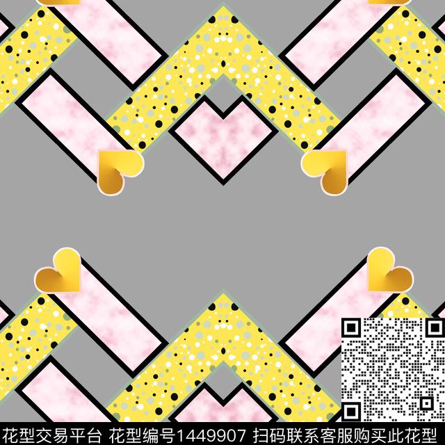 简约波点素色数码印花华亿平台下载（图片编号: 1449907） - 瓦栏（Walan）