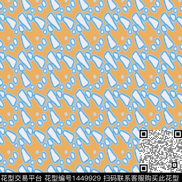 几何大牌风抽象传统印花华亿平台下载（图片编号: 1449929） - 瓦栏（Walan）