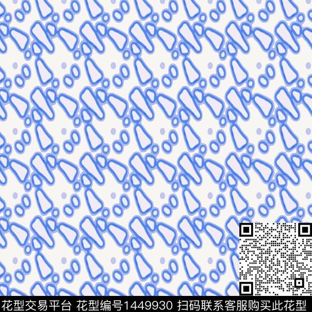 几何大牌风抽象传统印花华亿平台下载（图片编号: 1449930） - 瓦栏（Walan）