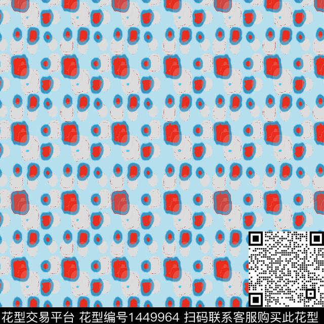 几何大牌风抽象数码印花华亿平台下载（图片编号: 1449964） - 瓦栏（Walan）