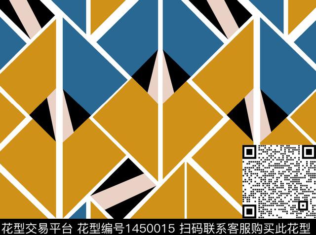 几何春夏华亿平台大牌风传统印花华亿平台下载（图片编号: 1450015） - 瓦栏（Walan）