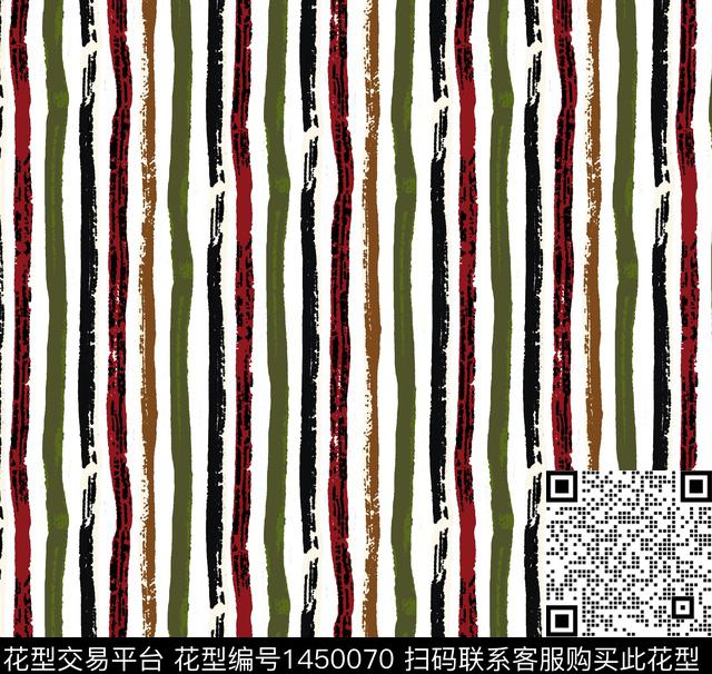 水彩条纹不均匀传统印花华亿平台下载（图片编号: 1450070） - 瓦栏（Walan）
