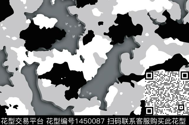 几何数码华亿平台扎染华亿平台数码印花华亿平台下载（图片编号: 1450087） - 瓦栏（Walan）