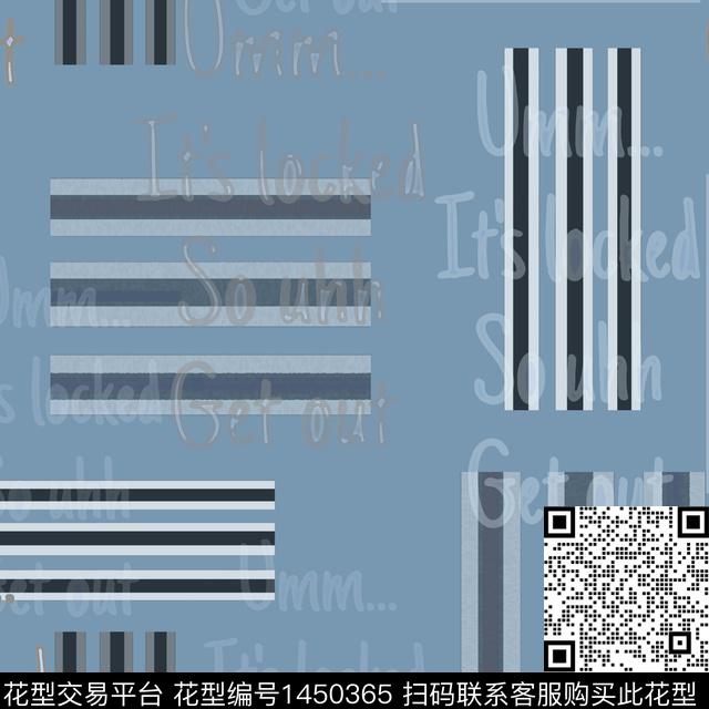 几何字母大牌风传统印花华亿平台下载（图片编号: 1450365） - 瓦栏（Walan）