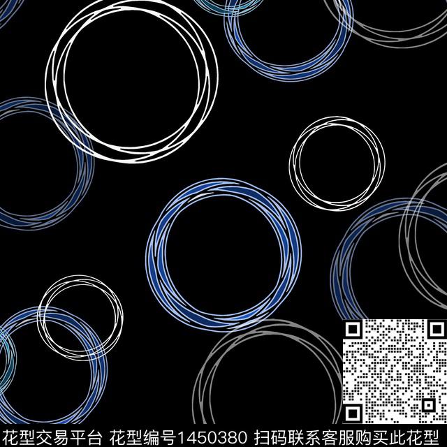 几何大牌风圆形传统印花华亿平台下载（图片编号: 1450380） - 瓦栏（Walan）