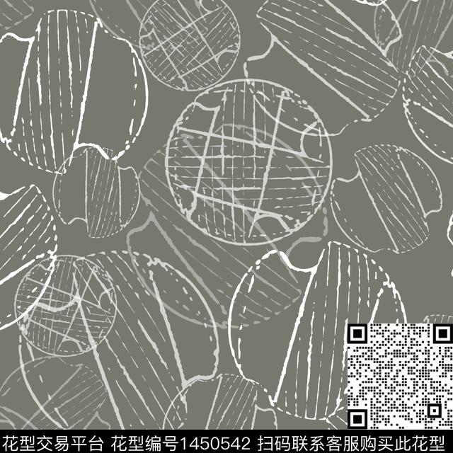 线条几何大牌风传统印花华亿平台下载（图片编号: 1450542） - 瓦栏（Walan）