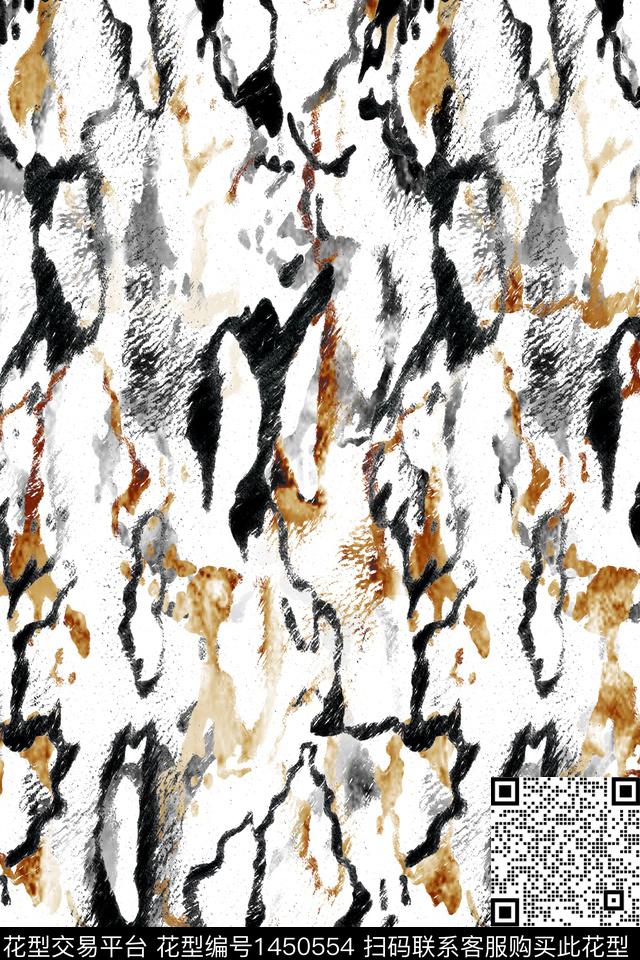 渐变扎染华亿平台条纹数码印花华亿平台下载（图片编号: 1450554） - 瓦栏（Walan）