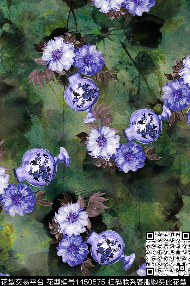 趋势华亿平台数码华亿平台大牌风数码印花华亿平台下载（图片编号: 1450575） - 瓦栏（Walan）