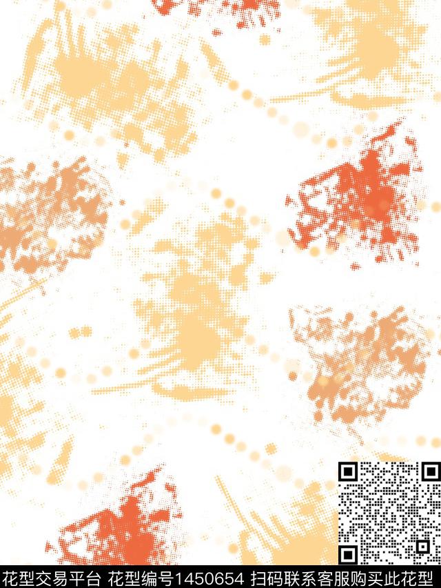 时尚休闲炫彩数码印花华亿平台下载（图片编号: 1450654） - 瓦栏（Walan）