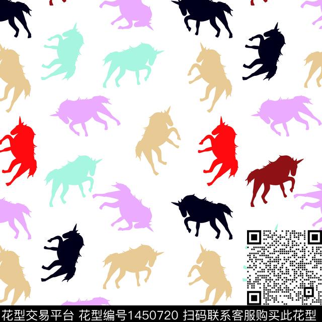 动物头传统印花华亿平台下载（图片编号: 1450720） - 瓦栏（Walan）