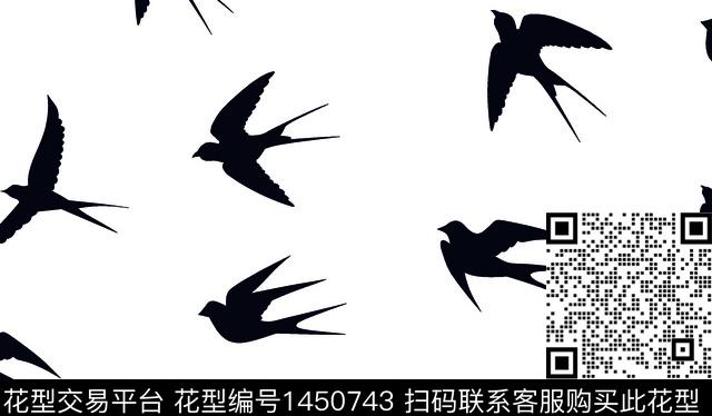 动物花卉趋势华亿平台大牌男装传统印花华亿平台下载（图片编号: 1450743） - 瓦栏（Walan）