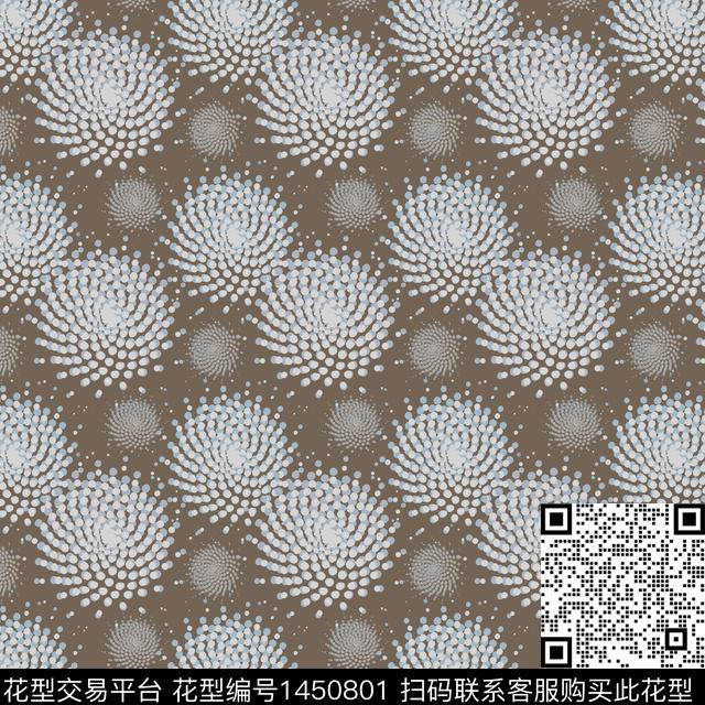 花卉抽象小碎花传统印花华亿平台下载（图片编号: 1450801） - 瓦栏（Walan）