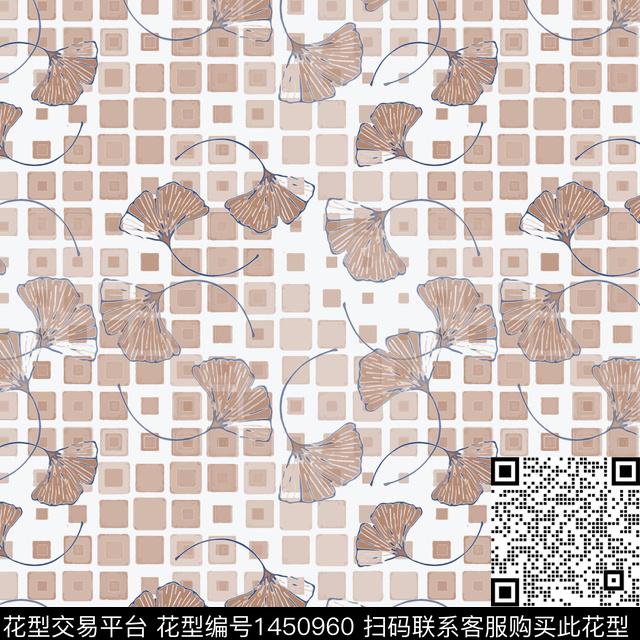 几何大牌风小碎花传统印花华亿平台下载（图片编号: 1450960） - 瓦栏（Walan）