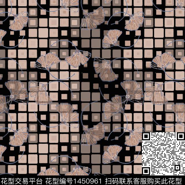 几何大牌风小碎花传统印花华亿平台下载（图片编号: 1450961） - 瓦栏（Walan）