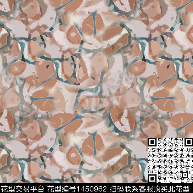 大牌风抽象小碎花数码印花华亿平台下载（图片编号: 1450962） - 瓦栏（Walan）