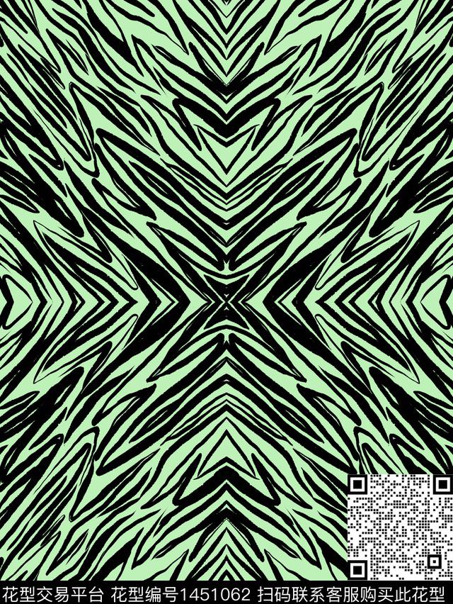 时尚动物纹休闲数码印花华亿平台下载（图片编号: 1451062） - 瓦栏（Walan）