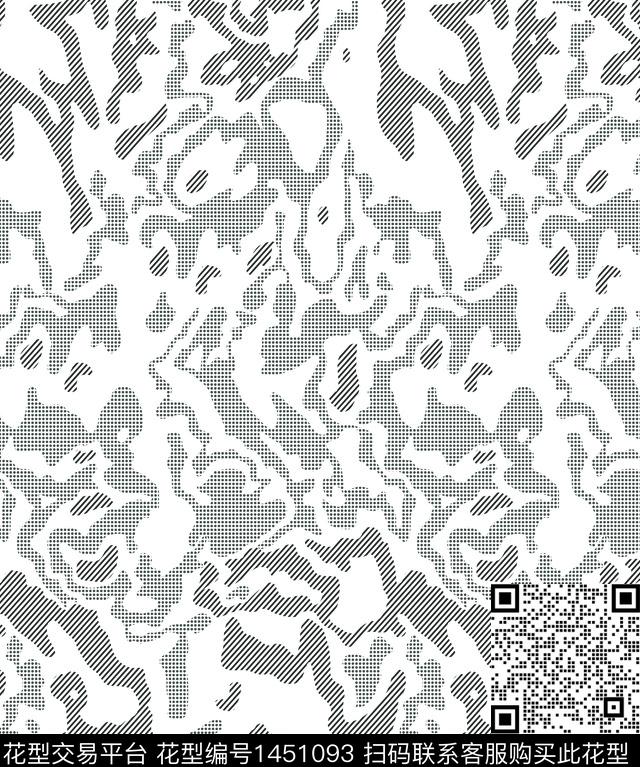 几何字母数码华亿平台数码印花华亿平台下载（图片编号: 1451093） - 瓦栏（Walan）