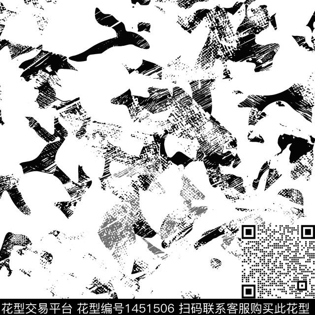 字母几何数码华亿平台数码印花华亿平台下载（图片编号: 1451506） - 瓦栏（Walan）