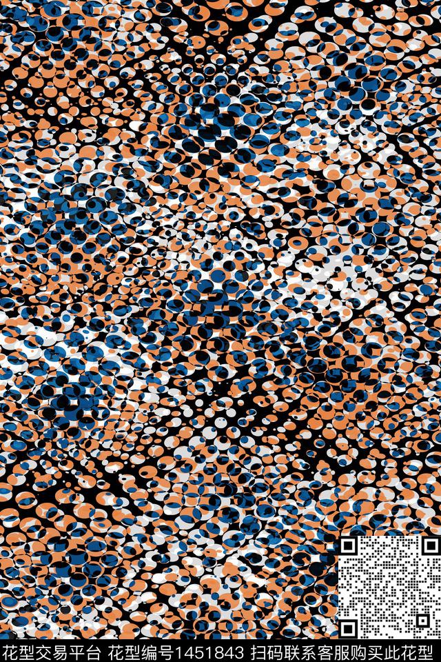 抽象男装户外家居服传统印花华亿平台下载（图片编号: 1451843） - 瓦栏（Walan）