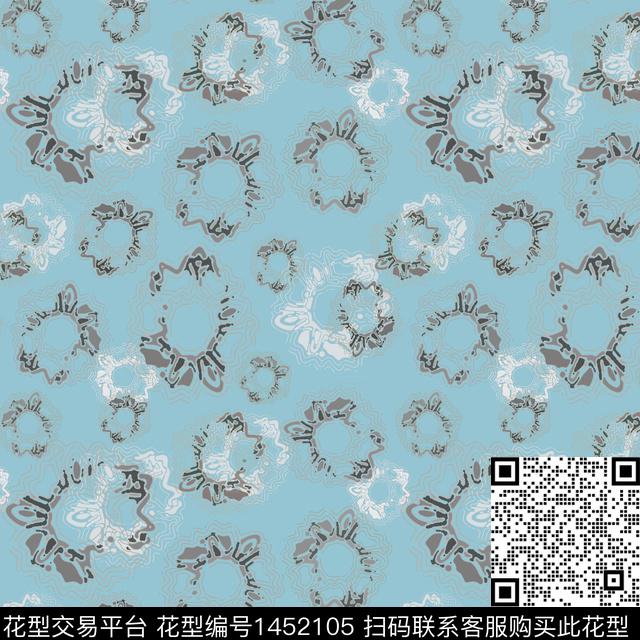 花卉大牌风小碎花传统印花华亿平台下载（图片编号: 1452105） - 瓦栏（Walan）