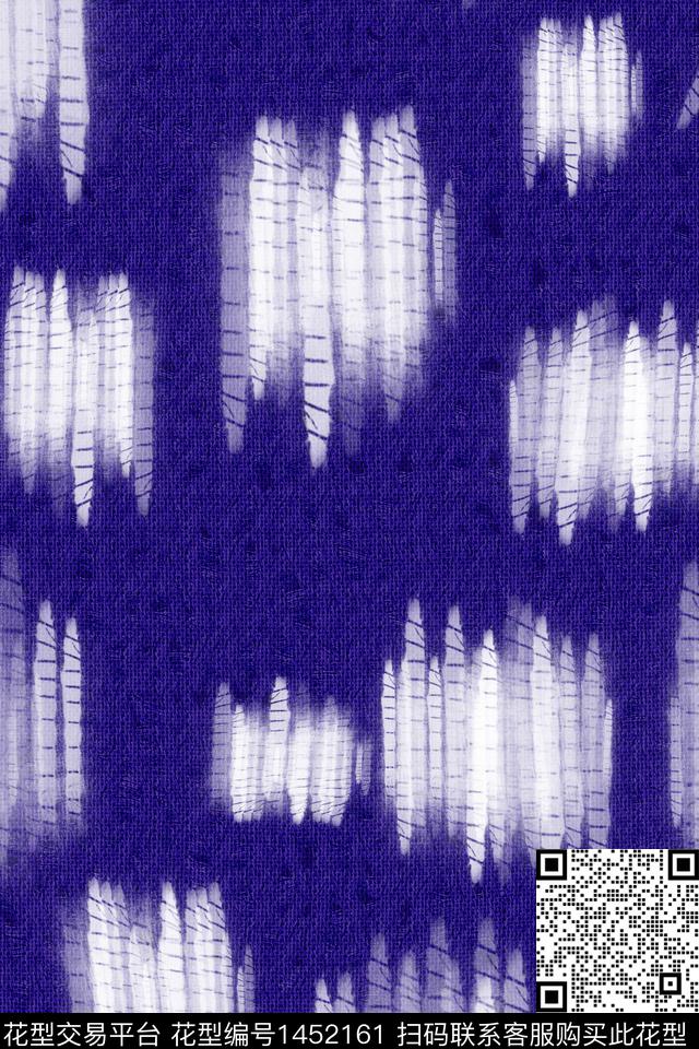 几何扎染华亿平台手绘花卉数码印花华亿平台下载（图片编号: 1452161） - 瓦栏（Walan）