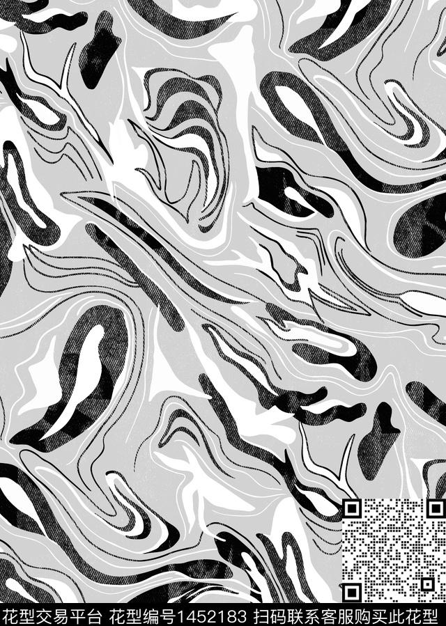 字母几何数码华亿平台数码印花华亿平台下载（图片编号: 1452183） - 瓦栏（Walan）