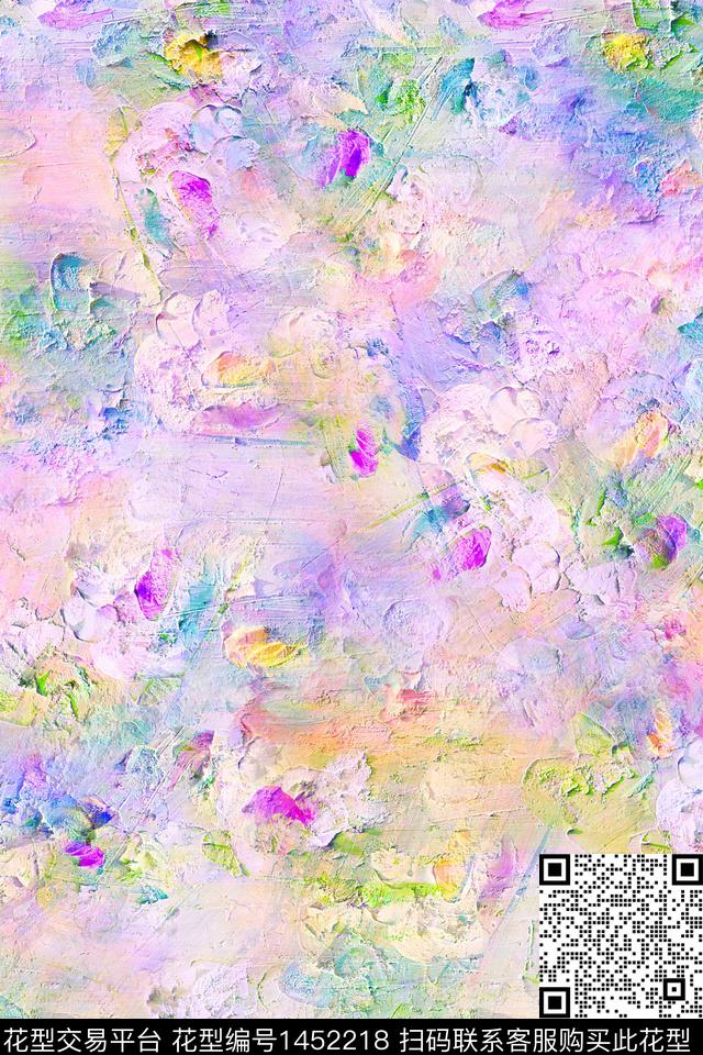 水彩炫彩肌理数码印花华亿平台下载（图片编号: 1452218） - 瓦栏（Walan）