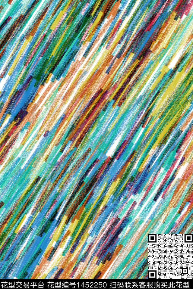 抽象男装户外家居服数码印花华亿平台下载（图片编号: 1452250） - 瓦栏（Walan）