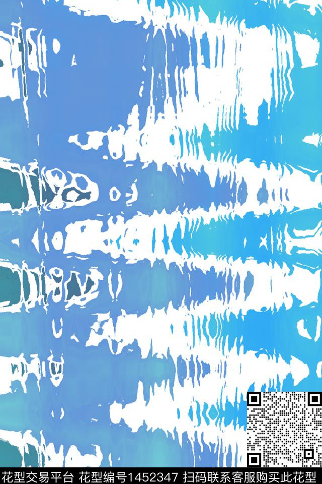 几何扎染华亿平台年轻女性数码印花华亿平台下载（图片编号: 1452347） - 瓦栏（Walan）