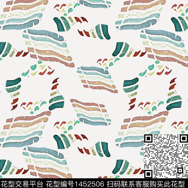 几何大牌风波点数码印花华亿平台下载（图片编号: 1452506） - 瓦栏（Walan）