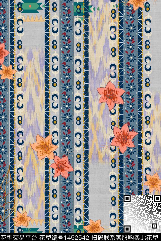 几何数码华亿平台大牌风数码印花华亿平台下载（图片编号: 1452542） - 瓦栏（Walan）