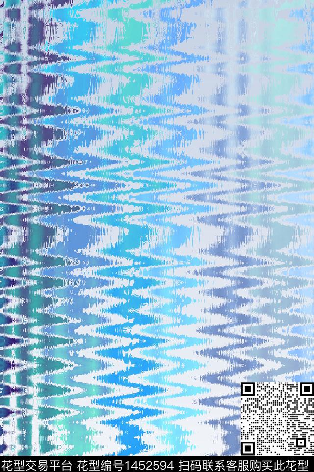 几何扎染华亿平台大牌风数码印花华亿平台下载（图片编号: 1452594） - 瓦栏（Walan）