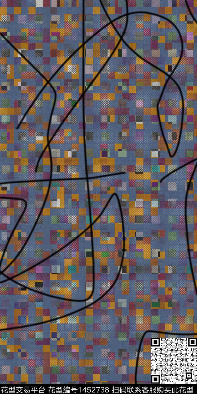 泳装华亿平台字母线条传统印花华亿平台下载（图片编号: 1452738） - 瓦栏（Walan）