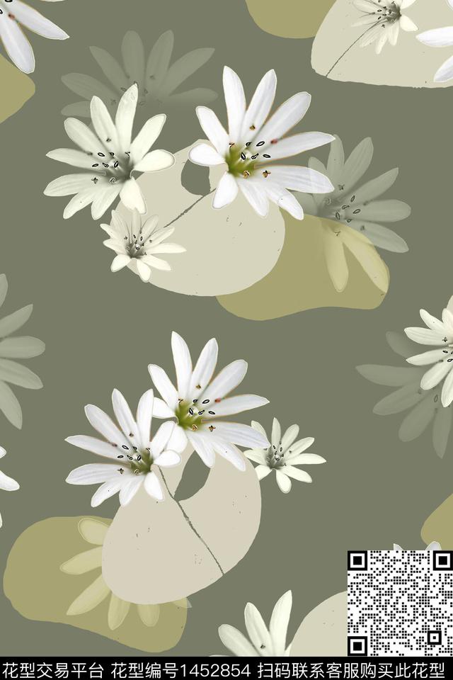 绿色旗袍香云纱数码印花华亿平台下载（图片编号: 1452854） - 瓦栏（Walan）