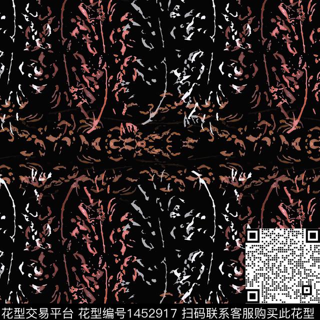 树林大牌风抽象传统印花华亿平台下载（图片编号: 1452917） - 瓦栏（Walan）