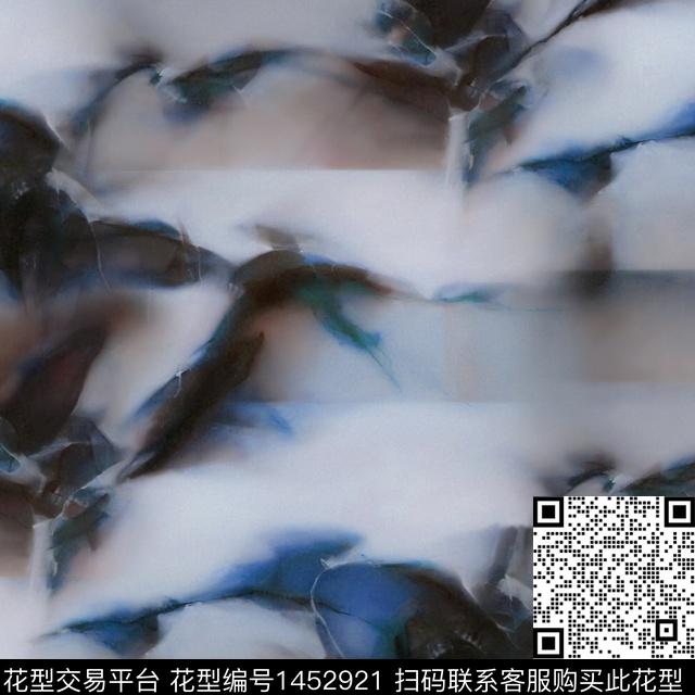 线条渐变羽绒服数码印花华亿平台下载（图片编号: 1452921） - 瓦栏（Walan）