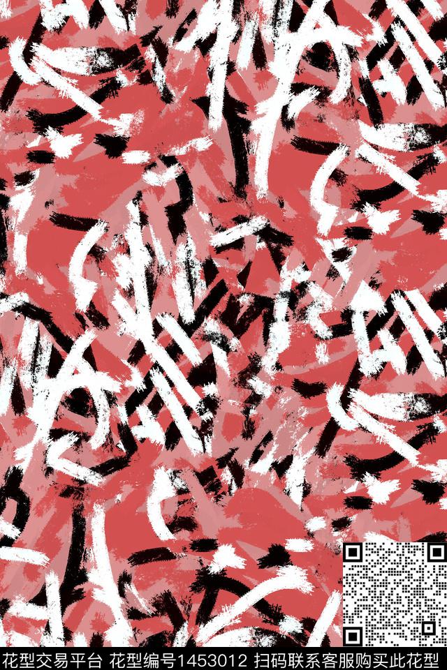 抽象男装户外家居服传统印花华亿平台下载（图片编号: 1453012） - 瓦栏（Walan）